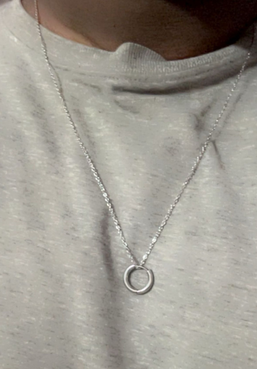 2 in 1 necklace mens