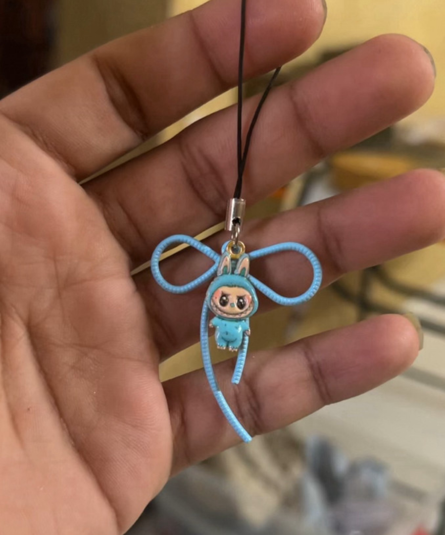 Labubu phone charm
