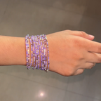blink elastic diamond viral bracelet lavender  <each>