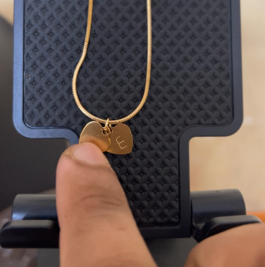 custom letter necklace (viral)