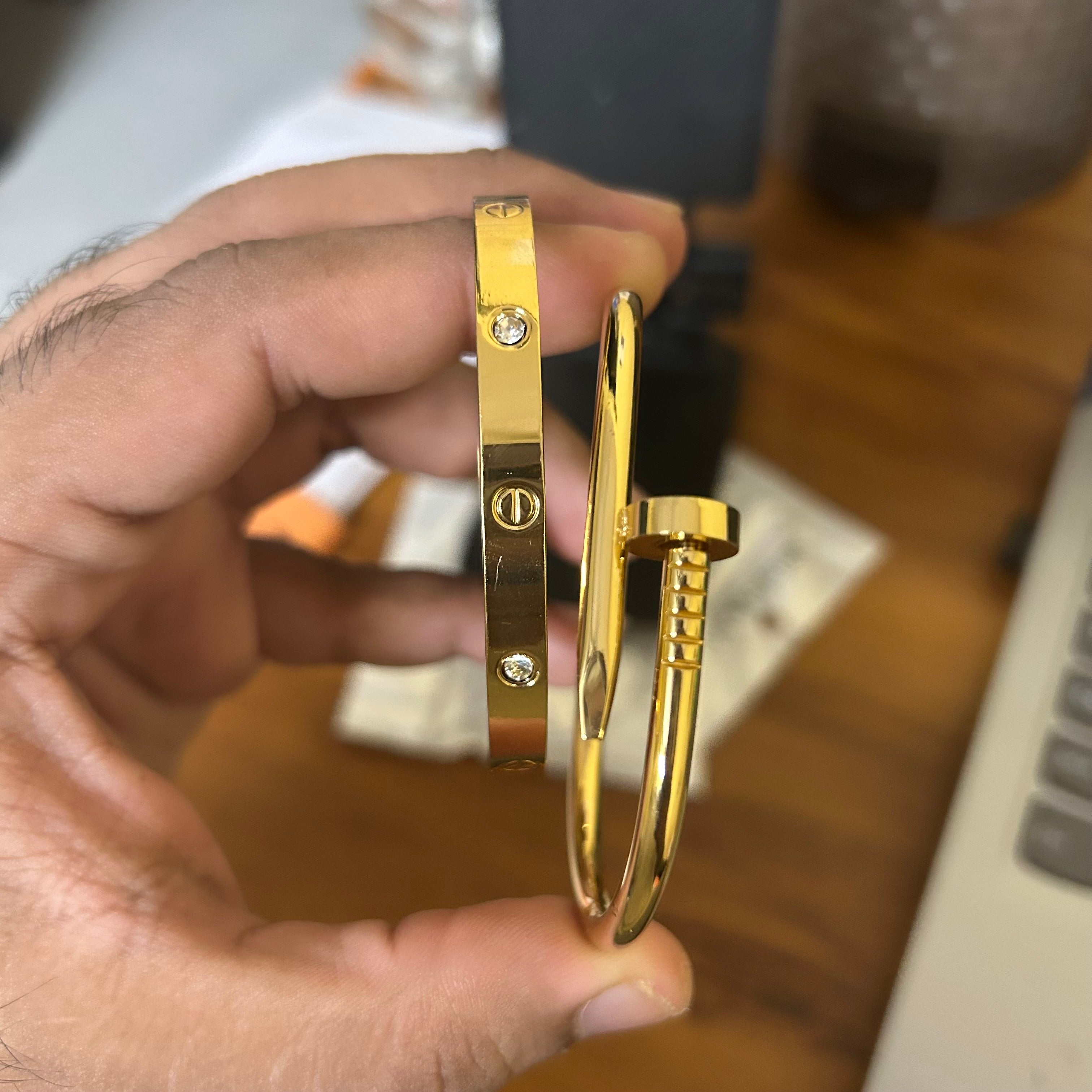 Carter & nail bracelet