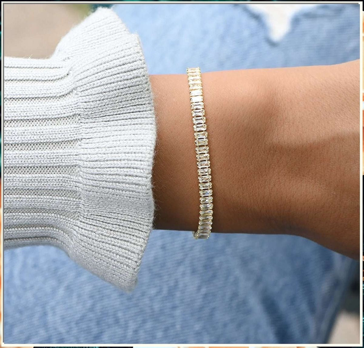 Tennis bracelet