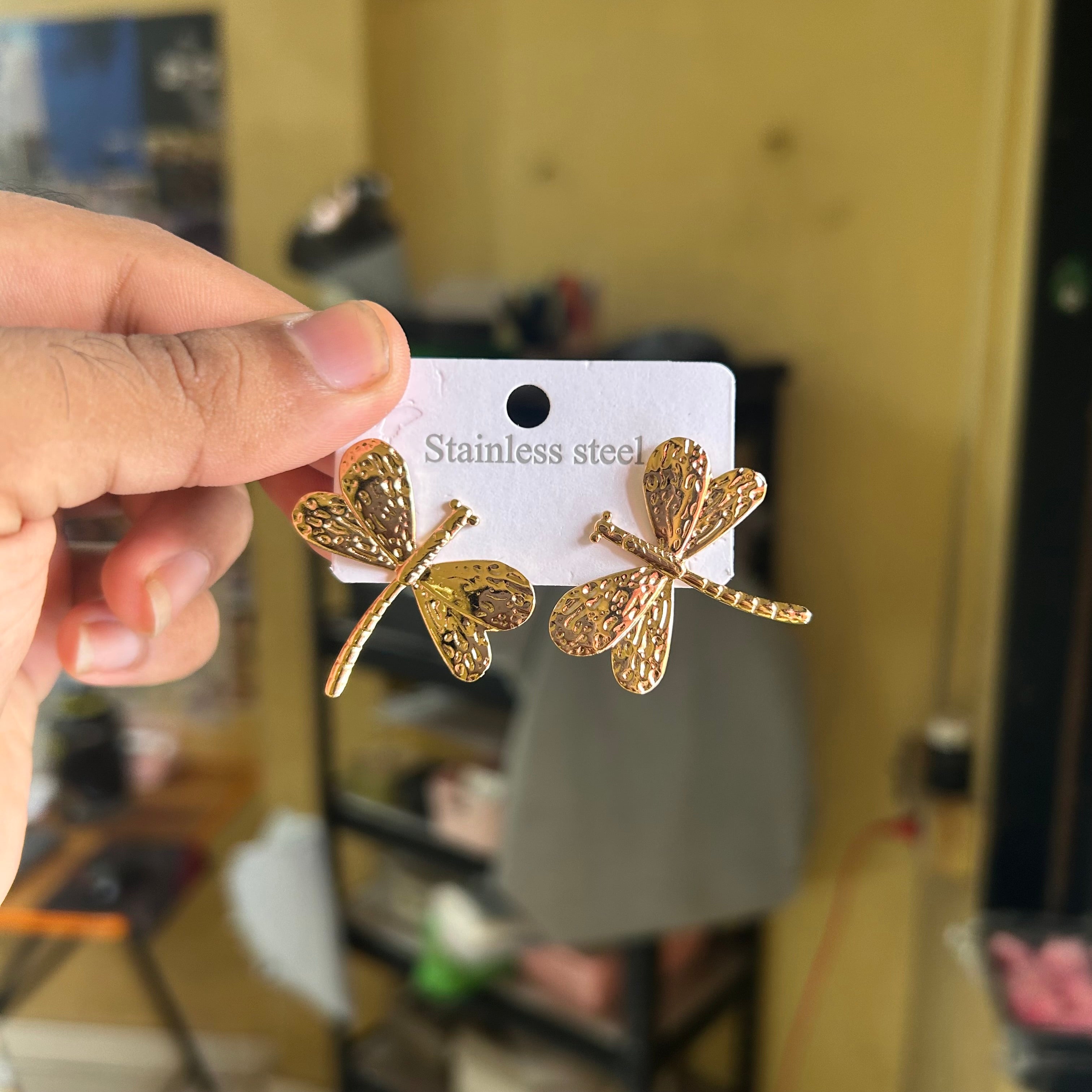 dragonfly earring