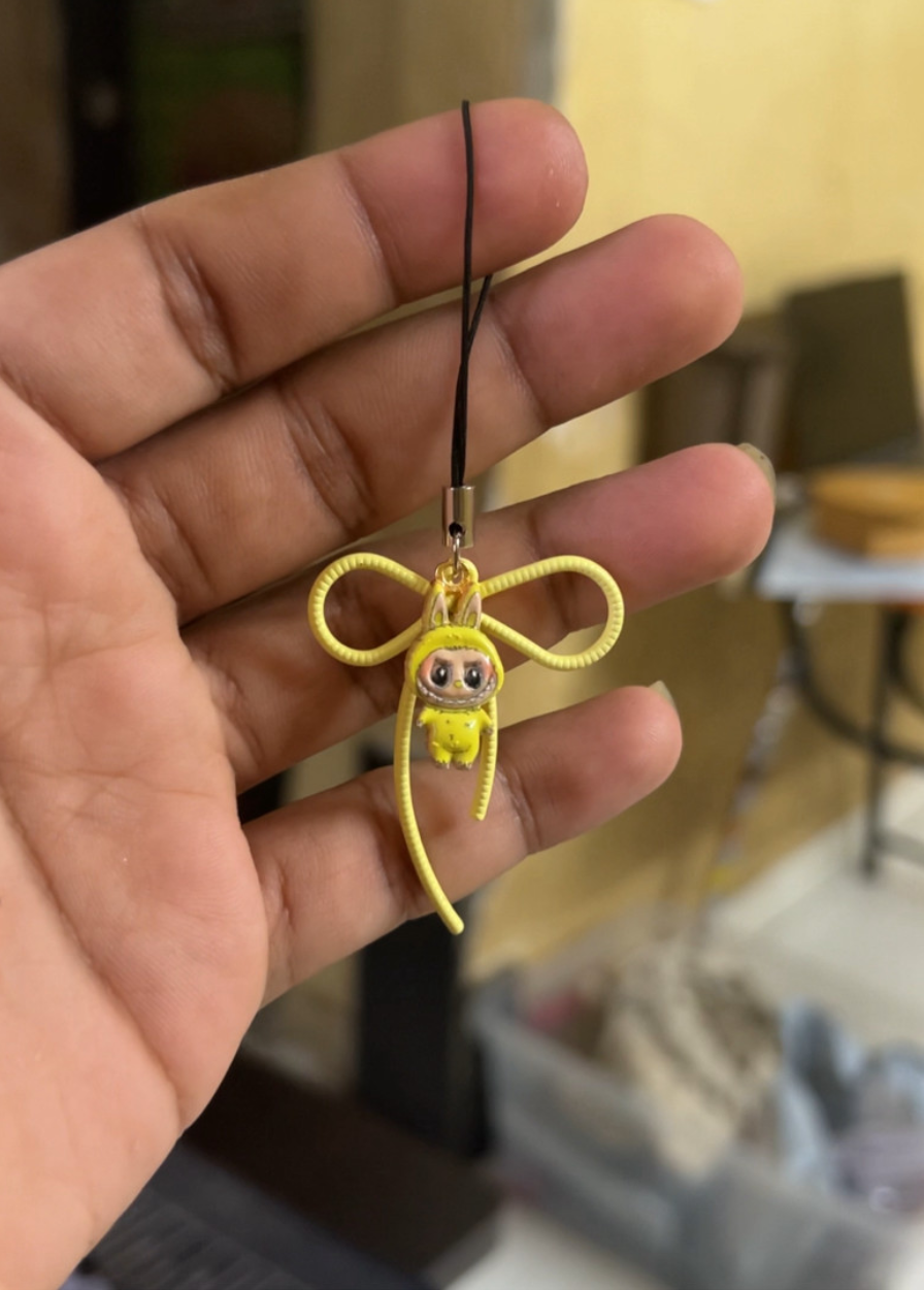 Labubu phone charm