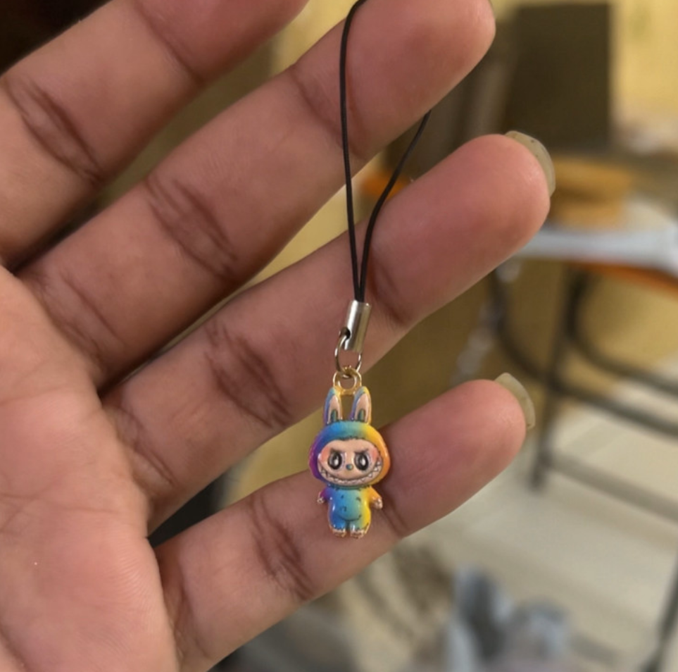 Labubu phone charm