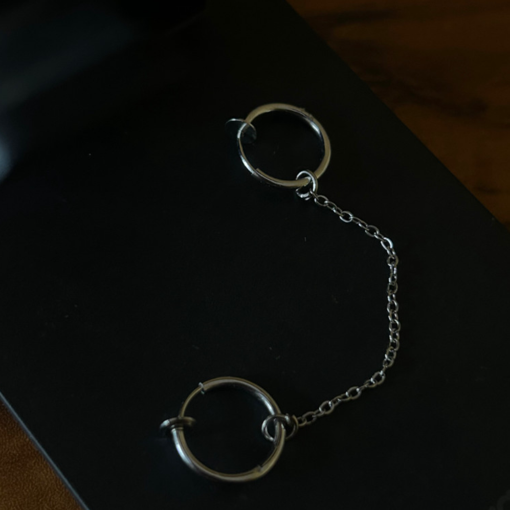 earring both side non pierced