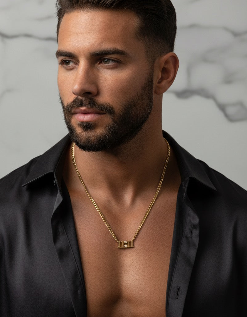 11:11 neckchain <unisex> ( PRICE DROPPED)