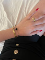 van cleef bracelet <black>