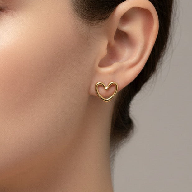 heart earring