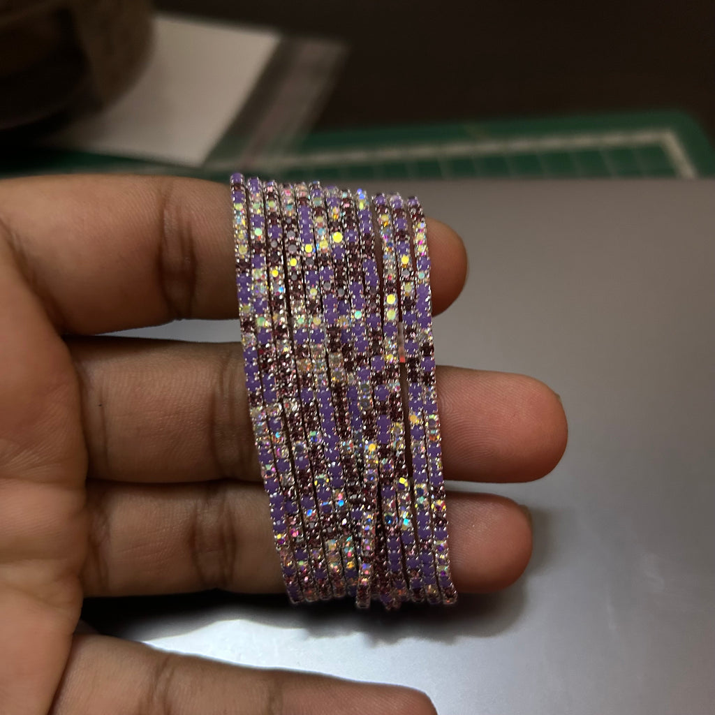 blink elastic diamond viral bracelet lavender  <each>