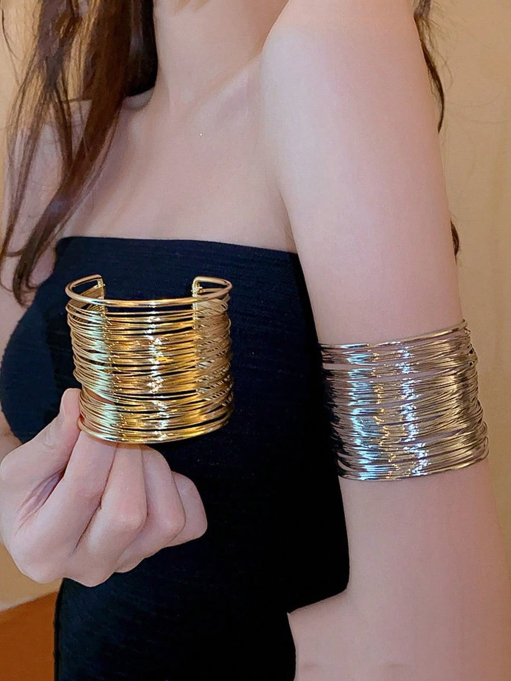 cuff bracelet - silver